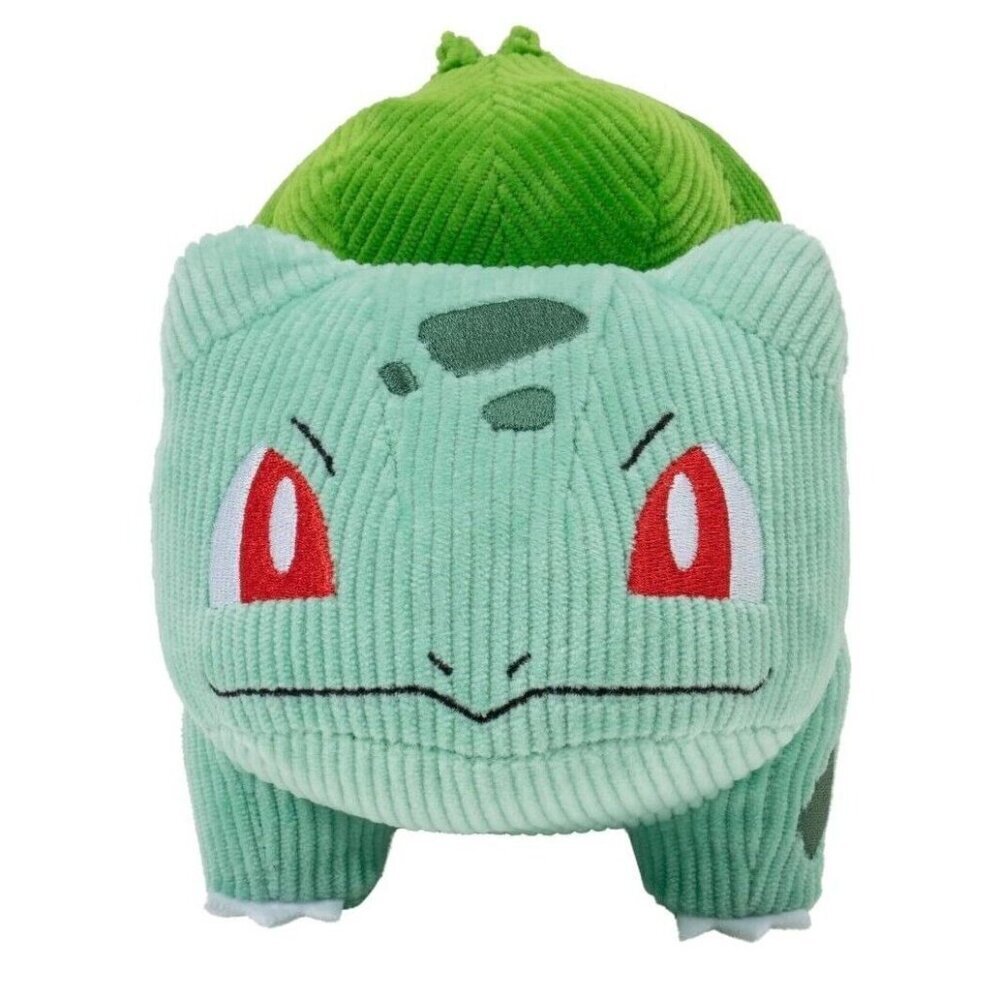 2022 Pokemon Bulbasaur Corduroy SELECT Plush Licensed Authentic New w/ Tags NWT - Picture 3 of 4